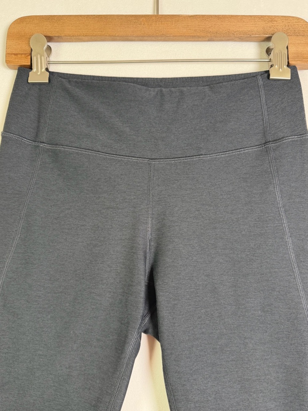 Outdoor Voices Women’s Double Time 10” Bike Short Gray High Rise Activewear Sz S - Picture 4 of 7